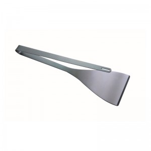 OEM 304 in acciaio inossidabile inossidabile 2 in 1 in 1 bbq grigliare spatola&pinze per grigliare all\'aperto, multi scopo